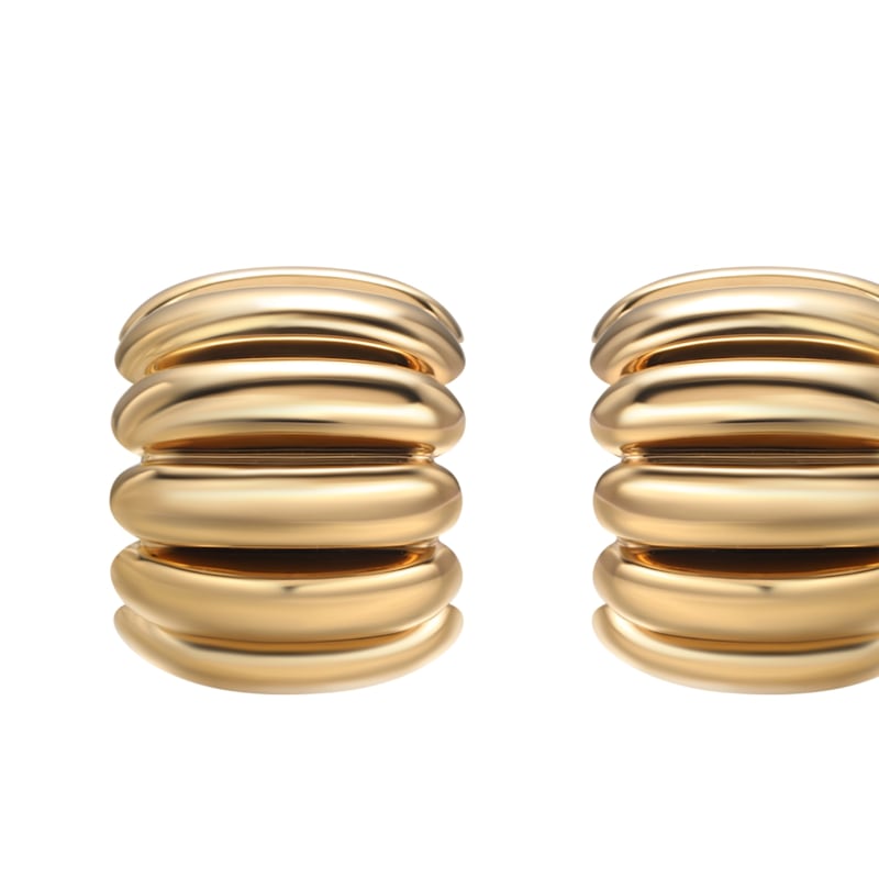 Thumbnail of The Best Gold Hoop Earrings image
