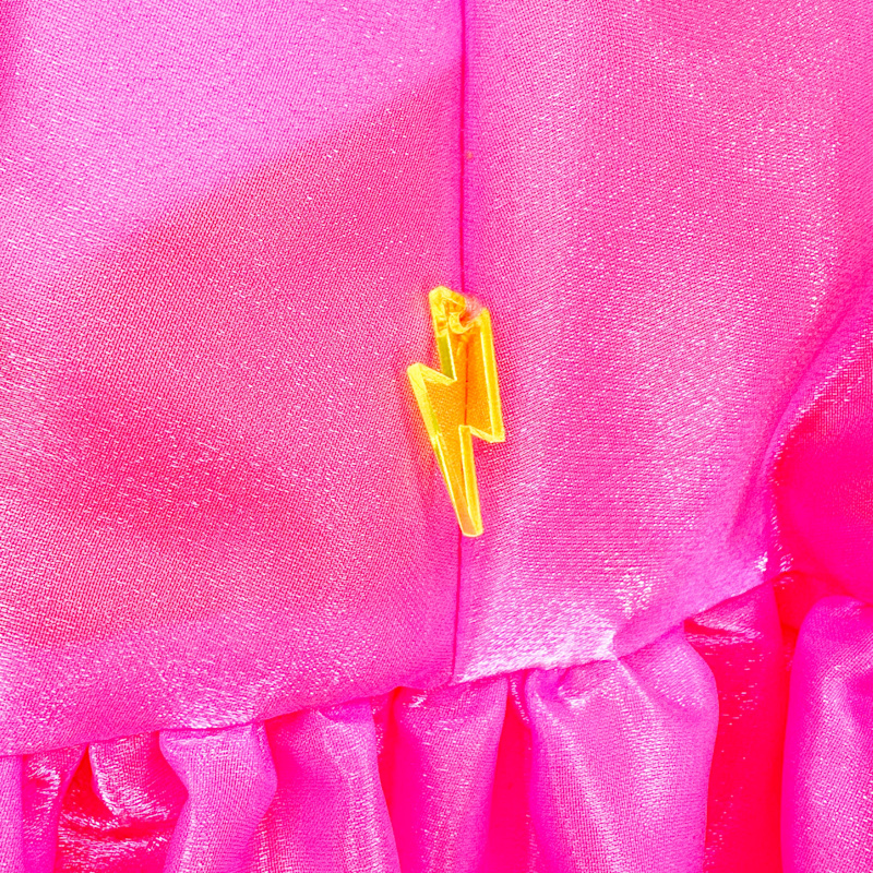 Thumbnail of The Blaise Dress - Neon Pink image