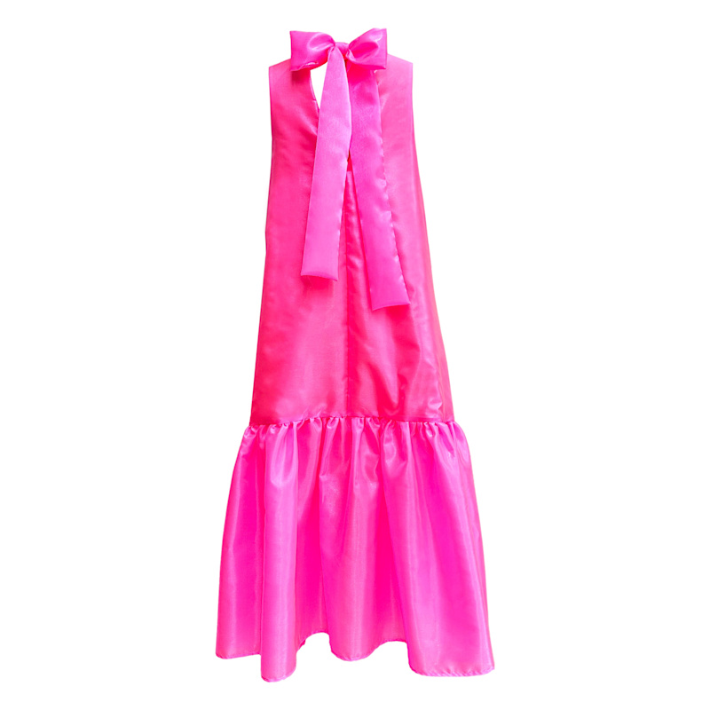 Thumbnail of The Blaise Dress - Neon Pink image