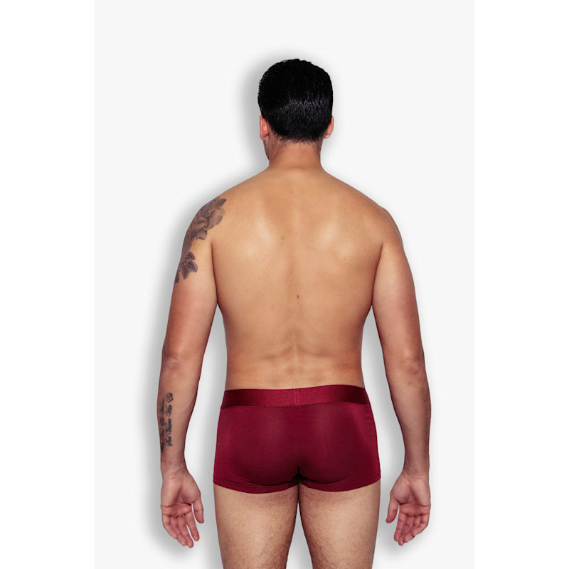 Thumbnail of The Boom Underwear Boxer - Burgundy image