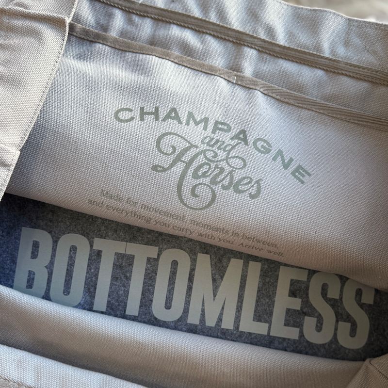 Thumbnail of The Bottomless Weekender Bag - Cream image