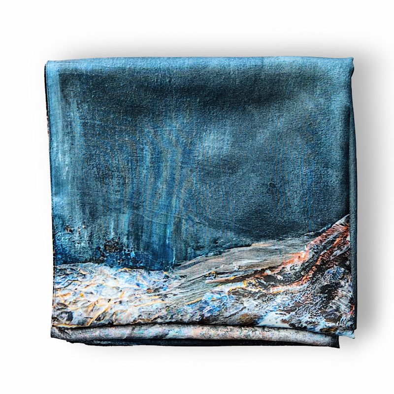 Thumbnail of The Bridge  Silk Twill Scarf image