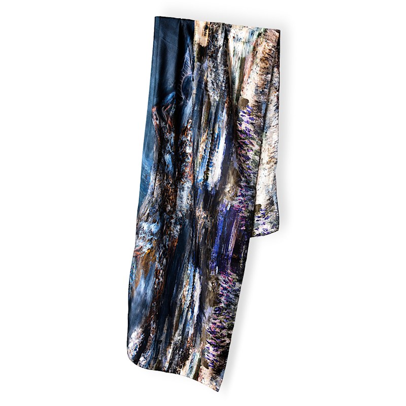 Thumbnail of The Bridge  Silk Twill Scarf image