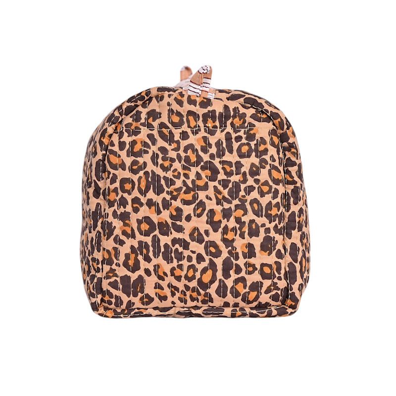 Thumbnail of The Brown Leopard Cotton Travel Set image