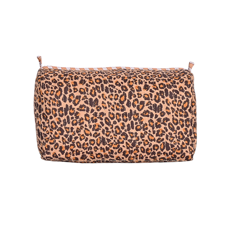 Thumbnail of The Brown Leopard Cotton Travel Set image
