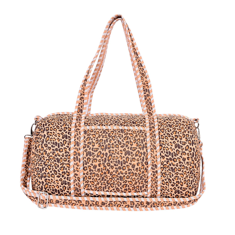 Thumbnail of The Brown Leopard Print Weekender image