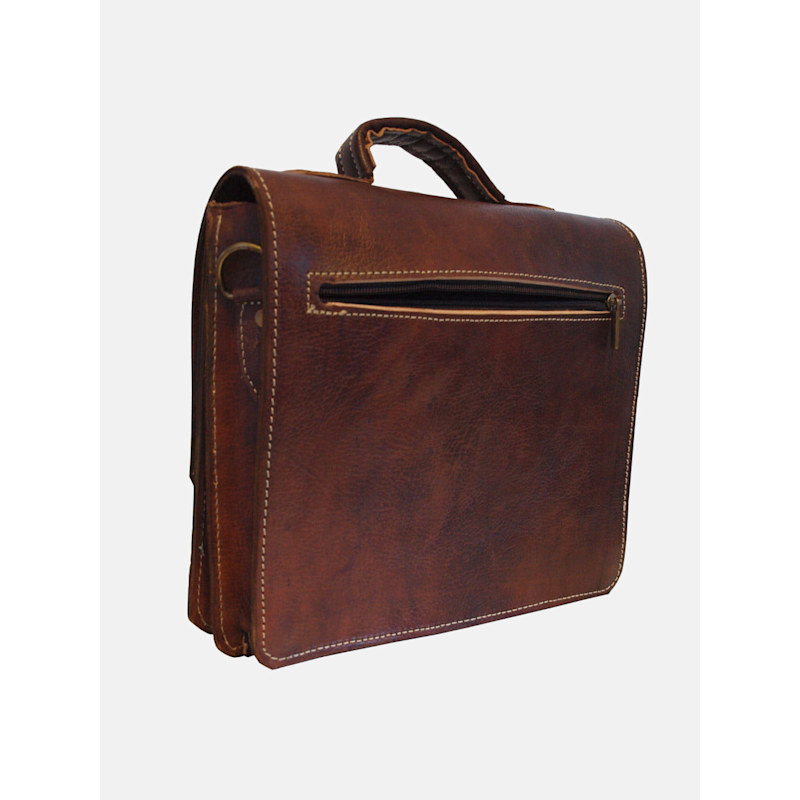 Thumbnail of The Casablanca Mini Satchel In Dark Brown image