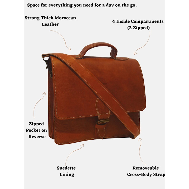 Thumbnail of The Casablanca Mini Satchel In Light Brown image