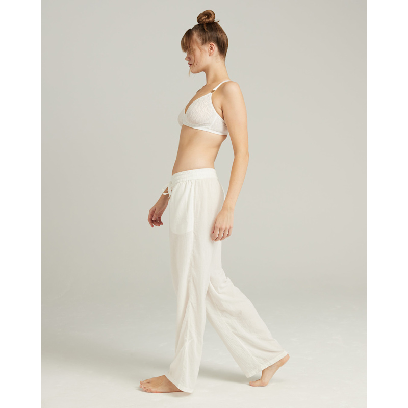 Thumbnail of The Classic Trouser - Cotton White image