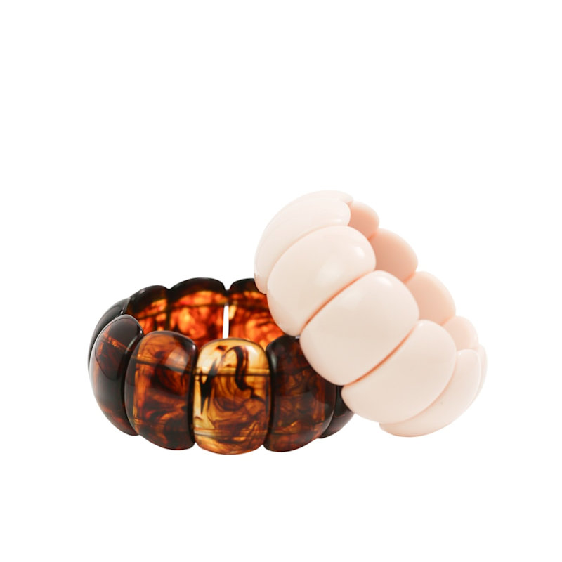 Thumbnail of The Dome Bangle In Amber image