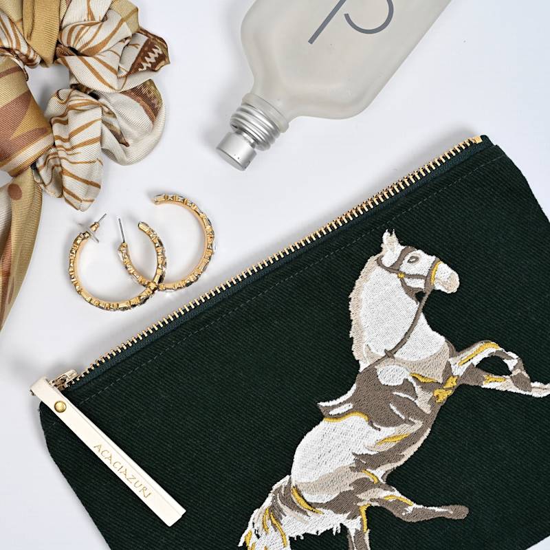 Thumbnail of The Equestrian Embroidered Bag image