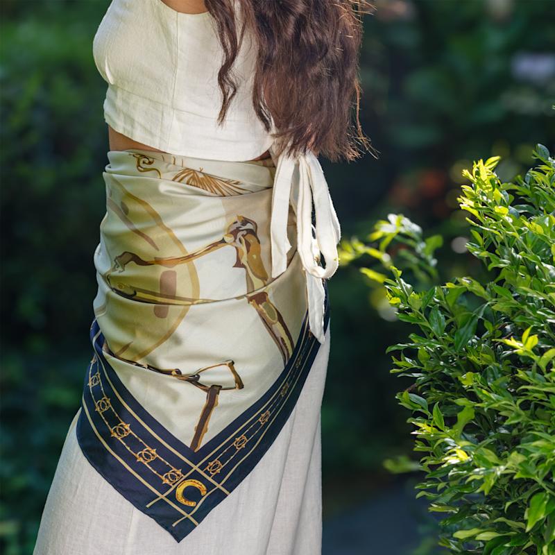 Thumbnail of The Equestrian Essentials Silk Scarf image