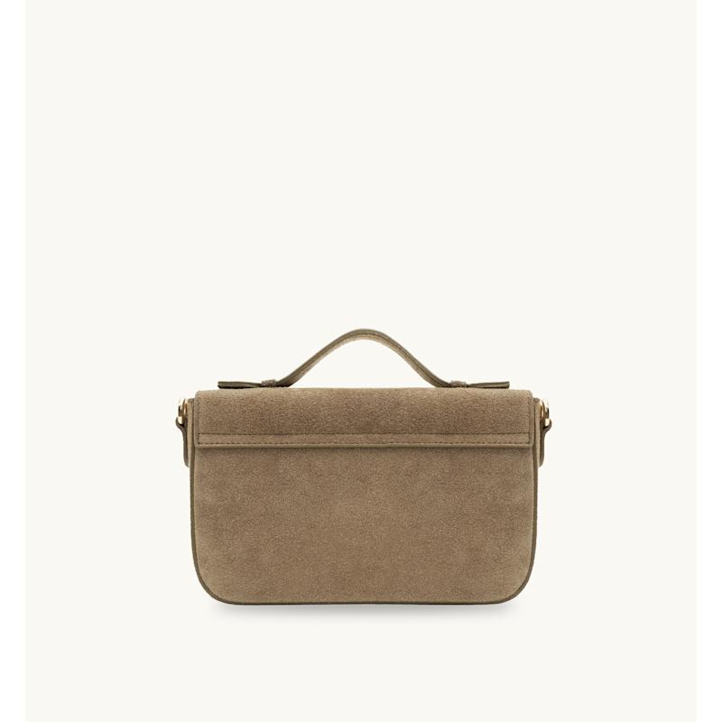Thumbnail of The Flora Mink Suede Bag image