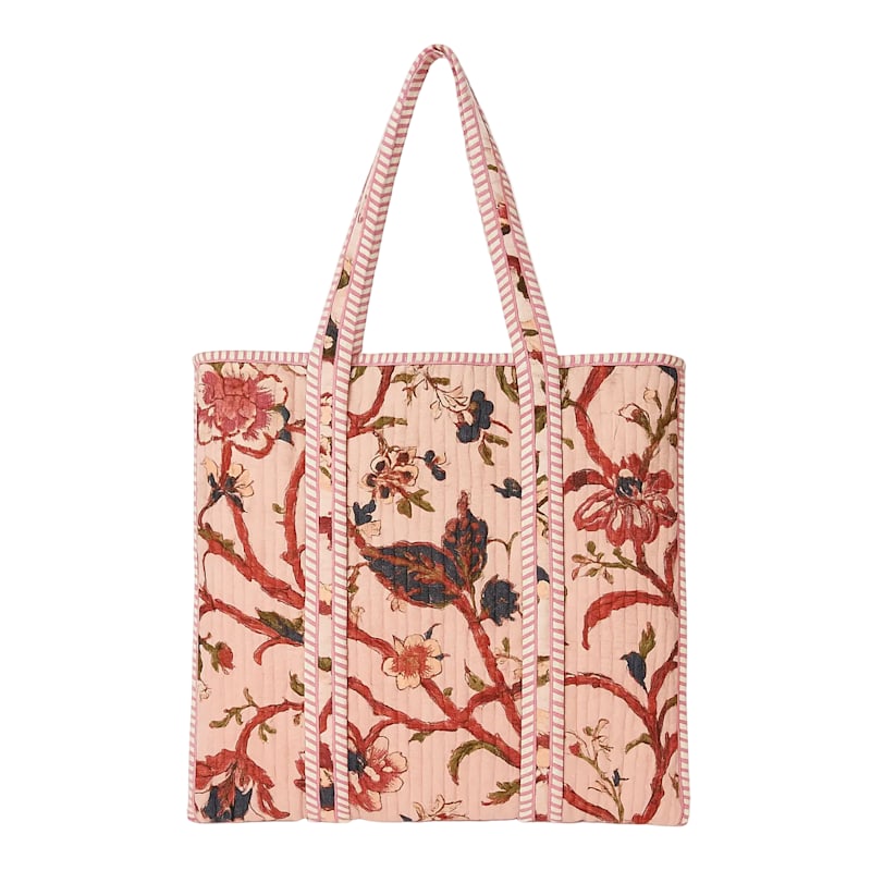 Thumbnail of The Floral Tote - Green image