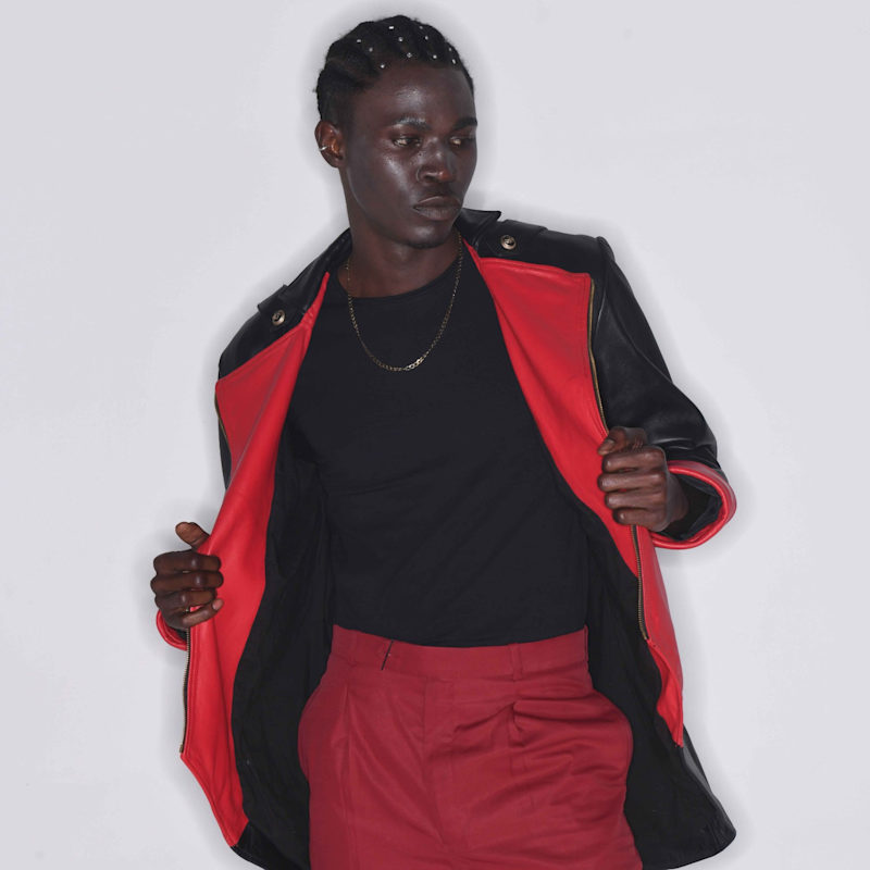 Thumbnail of The Gambler Long Coat Leather Jacket image