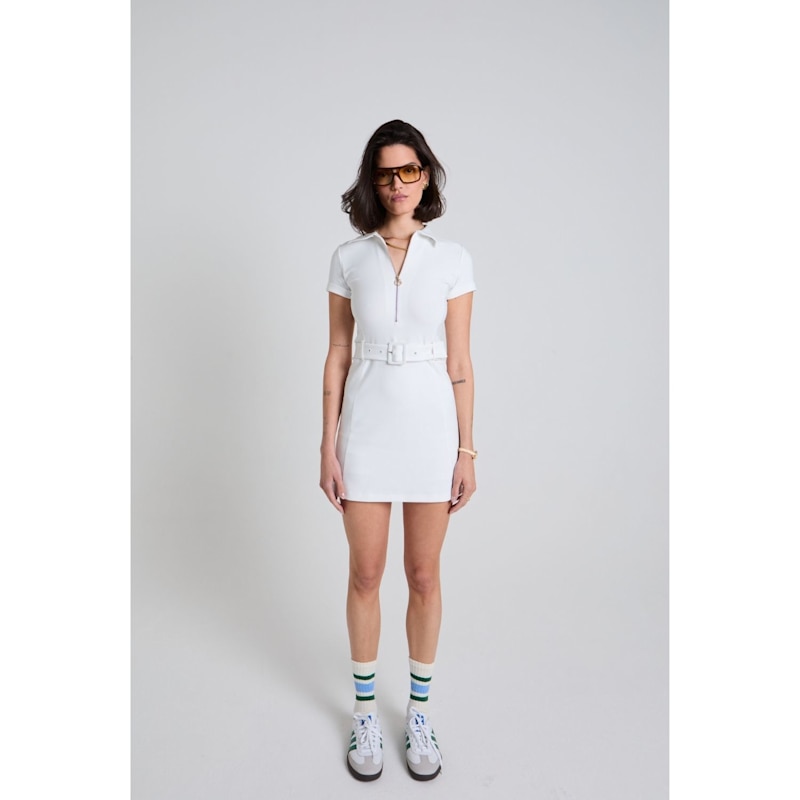 Thumbnail of The Goldie Dress - White image