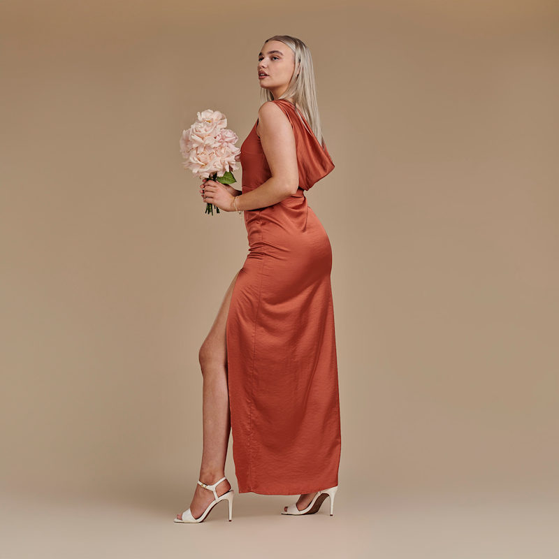 strapless open back dress Backless Knitted Midi Dress – Juniper Theory main image 0