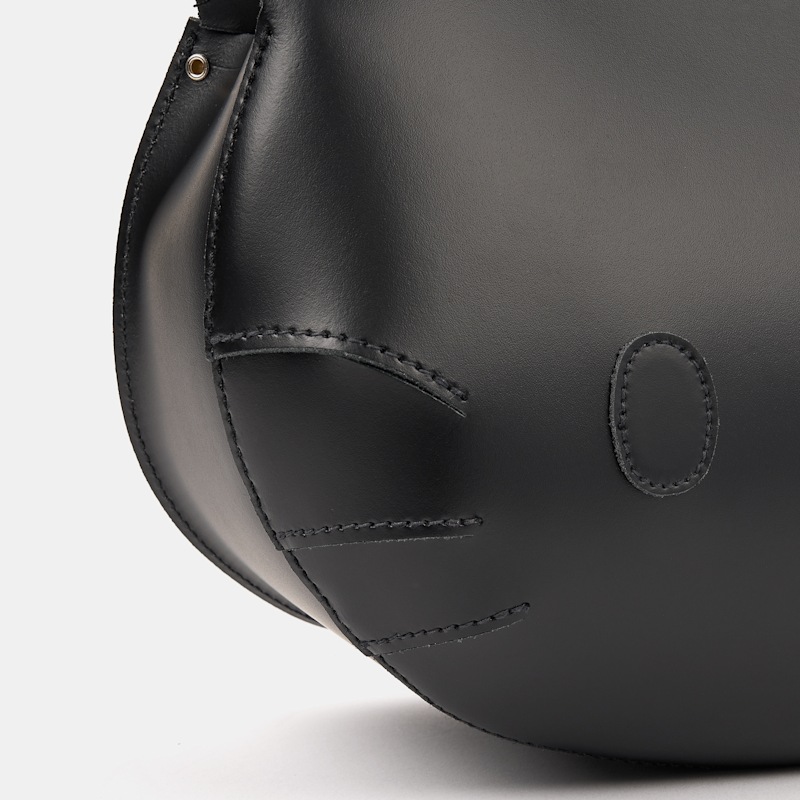 The Hello Kitty Face Tote - Black | Cambridge Satchel | Wolf & Badger