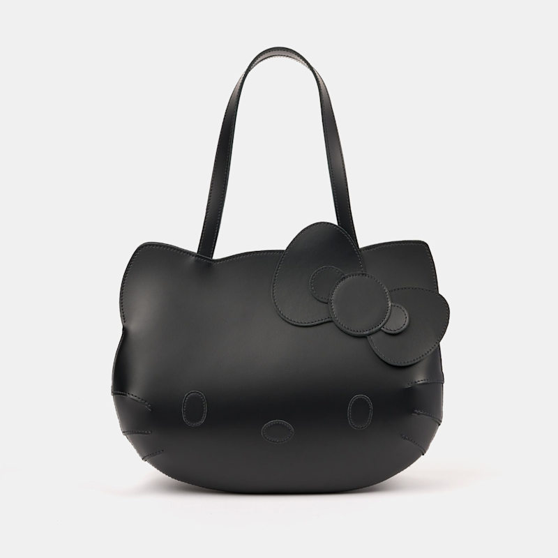 【HELLO KITTY】バッグ　ブラック The Hello Kitty Face Tote - Black | Cambridge Satchel | Wolf & Badger