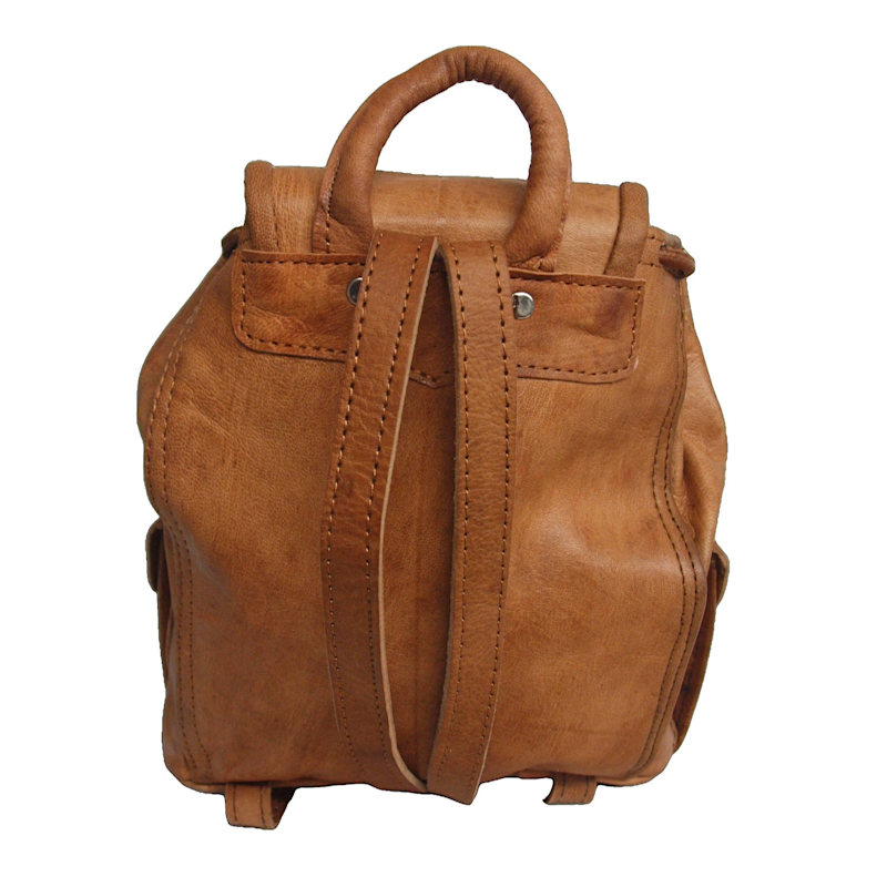 Thumbnail of The Larache Small Rucksack In Tan image