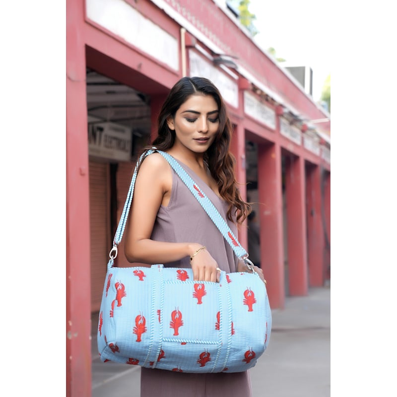 Thumbnail of The Lobster Weekender In Pink image