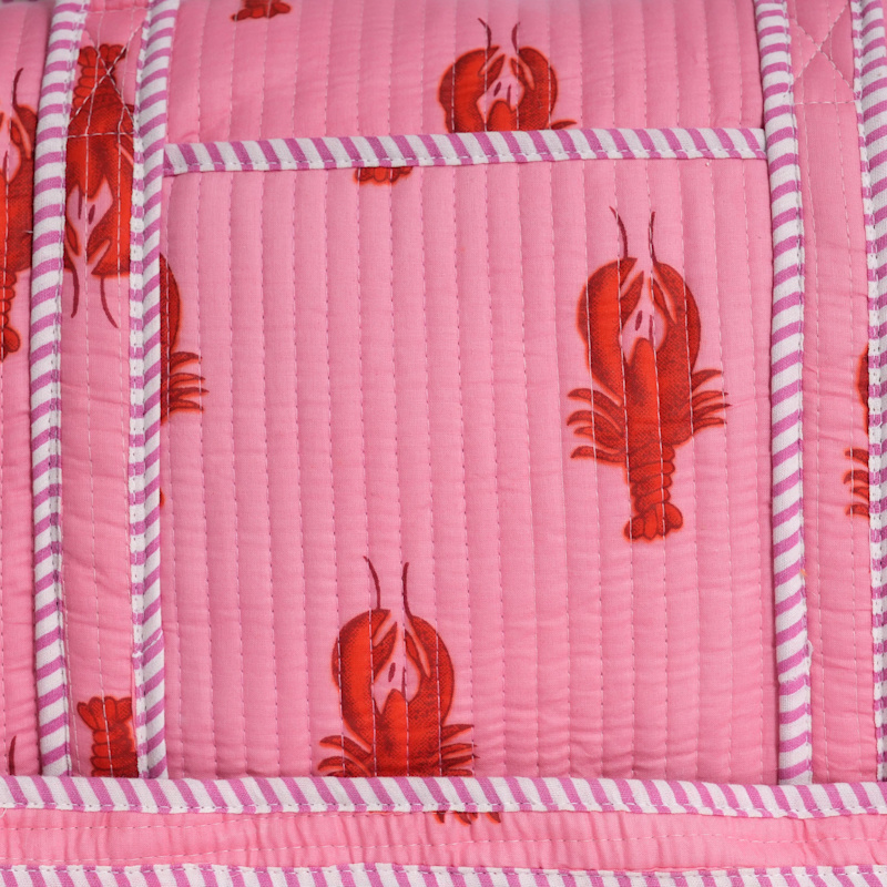 Thumbnail of The Lobster Weekender In Pink image