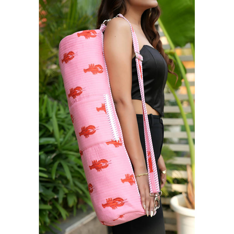 Thumbnail of The Lobster Yoga Bag - Pink image