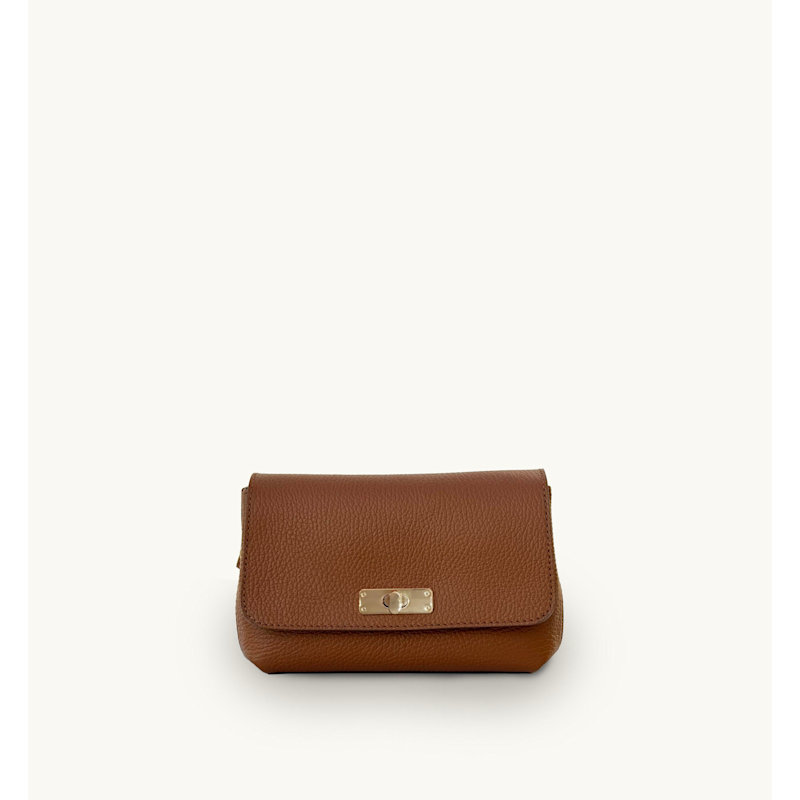 Thumbnail of The Maisie Mini Tan Leather Bag image