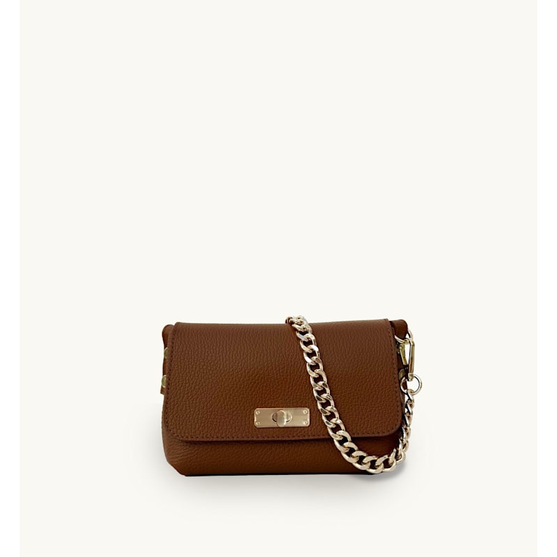 Thumbnail of The Maisie Mini Tan Leather Bag image