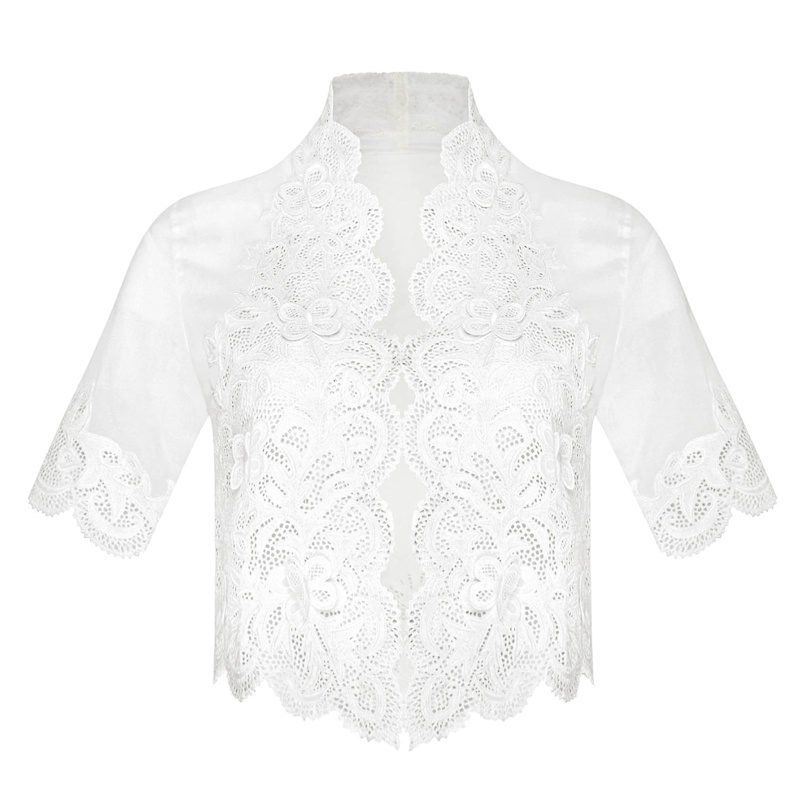 Thumbnail of The Mariposa Embroidered Top image