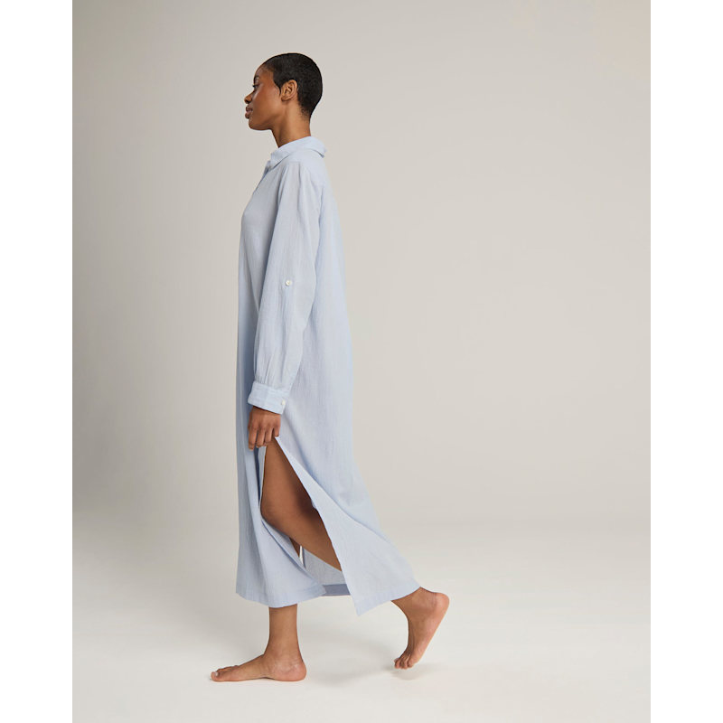 Thumbnail of The Maxi Shirt - Sky image