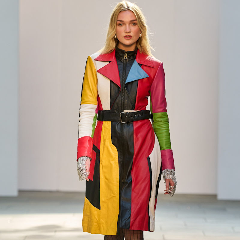 Thumbnail of The Mischievous Leather Trench Coat image