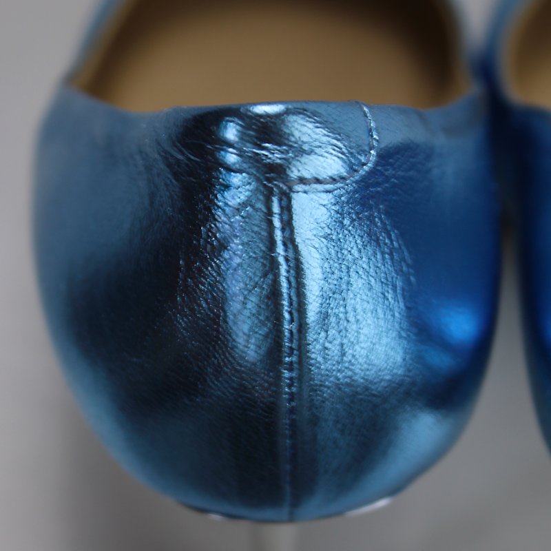 Thumbnail of The Molly Luxe Stiletto Pump In Adriatic Blue image
