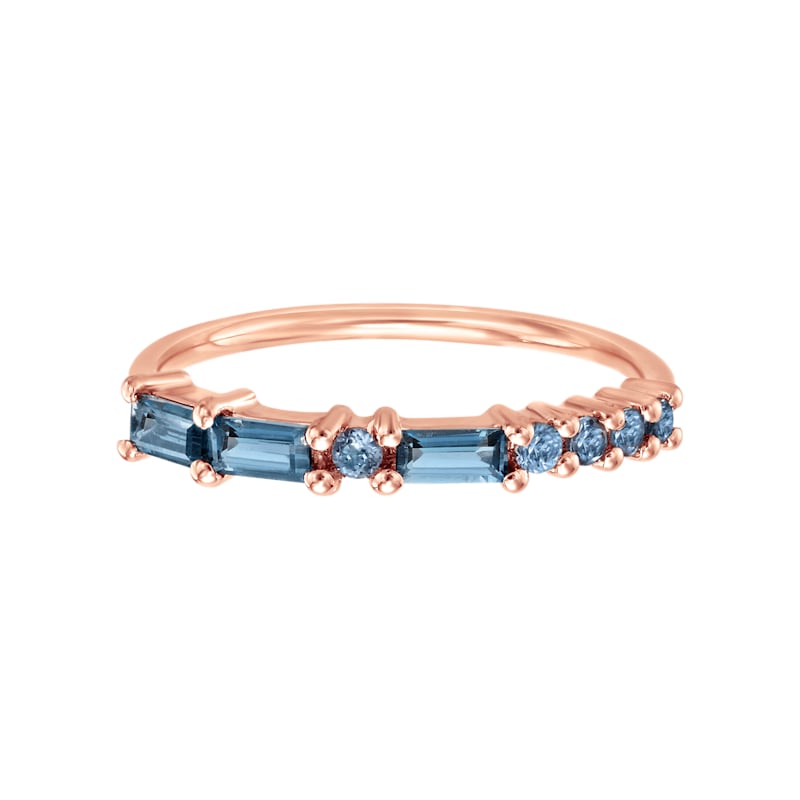 Thumbnail of The “Mrs” Morse Code Ring - Something Blue image