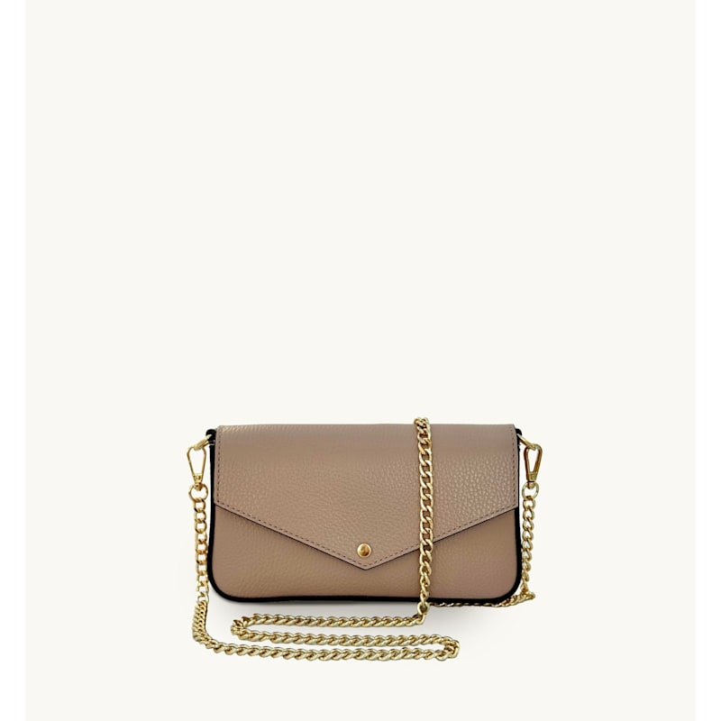 Thumbnail of The Munro Blush Leather Shoulder Bag image