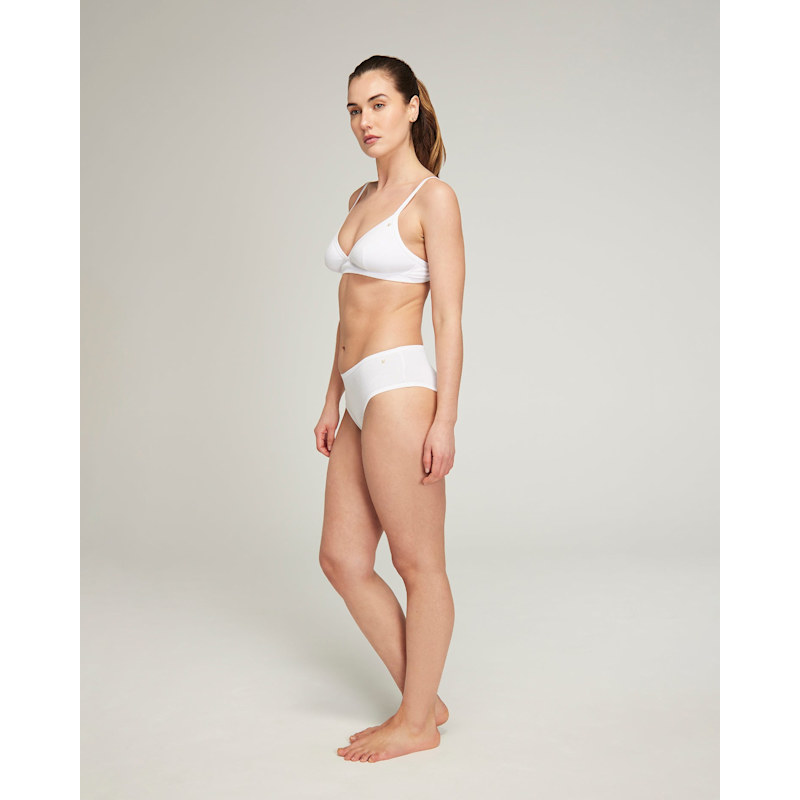 Thumbnail of The Organic Cotton Midi Brief Two Pack - Cotton White image