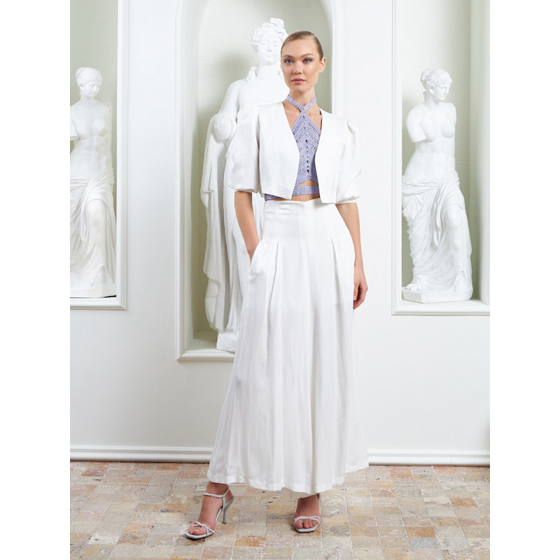 Thumbnail of The Palazzo Jacket - White image