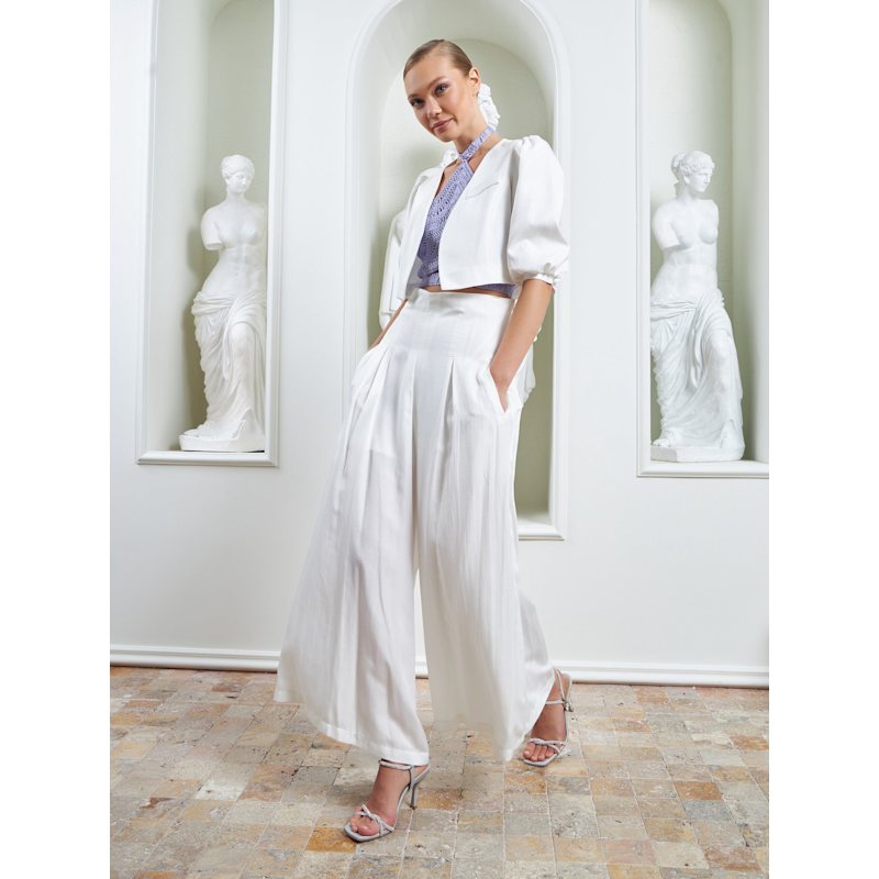 Thumbnail of The Palazzo Jacket - White image