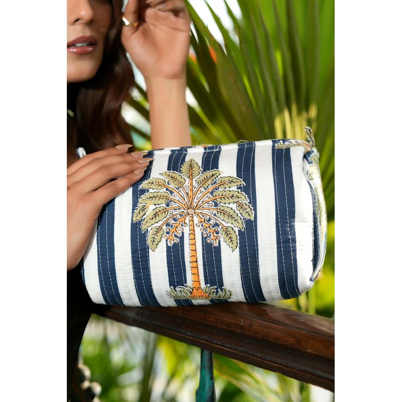 Thumbnail of The Palm Tree Travel Set - Navy image