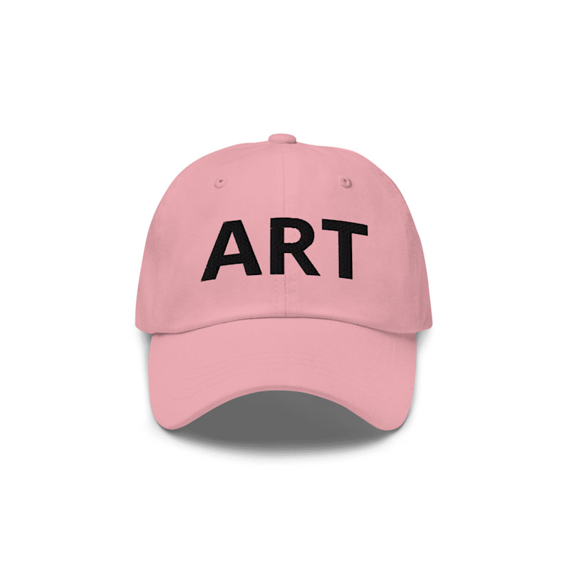 Thumbnail of The Pink Art Cap image