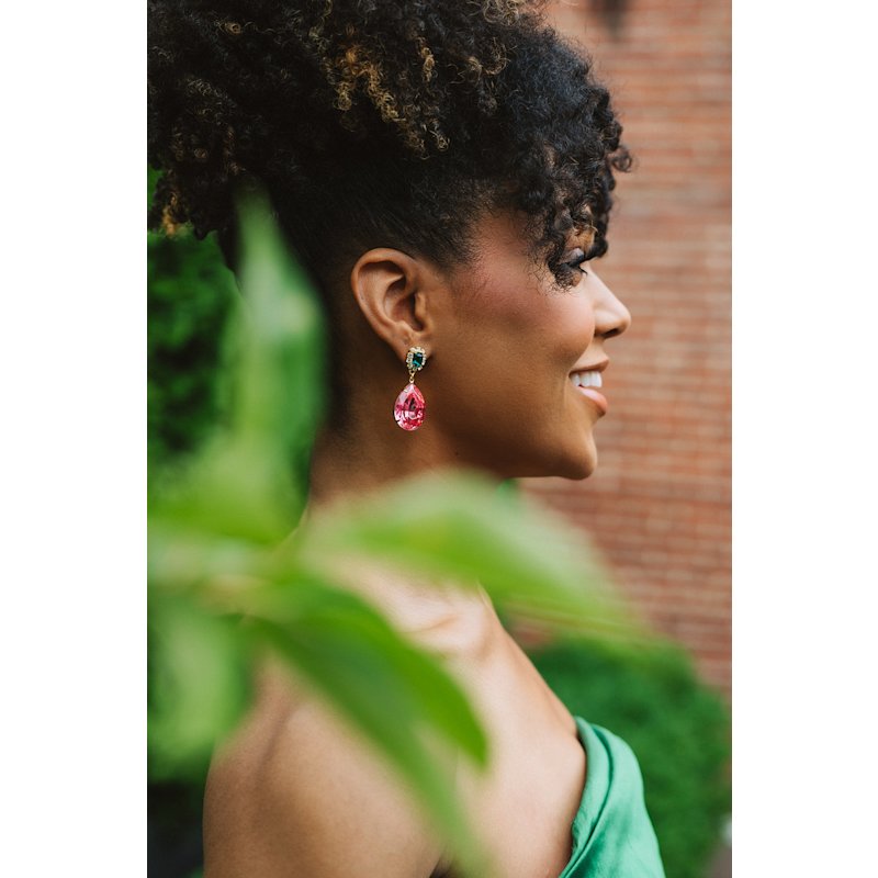 Thumbnail of The Pink Reef Austria Earring In Lavender Opal / Purple image
