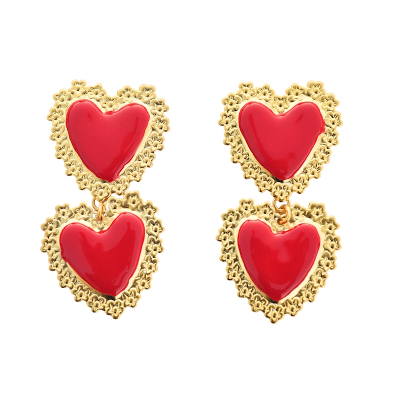 Thumbnail of Double Red Valentine Heart image