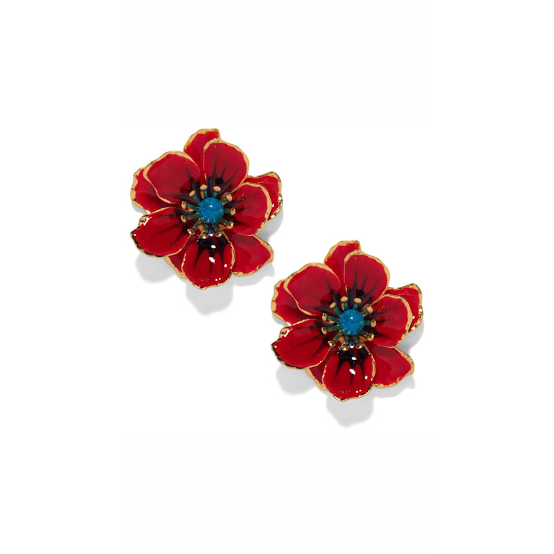 Thumbnail of The Pink Reef Large Jewel Box In Ruby Red / Red image