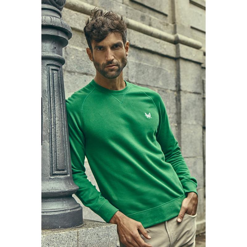 Thumbnail of The Rigger Classic Sweater - Forest Green image