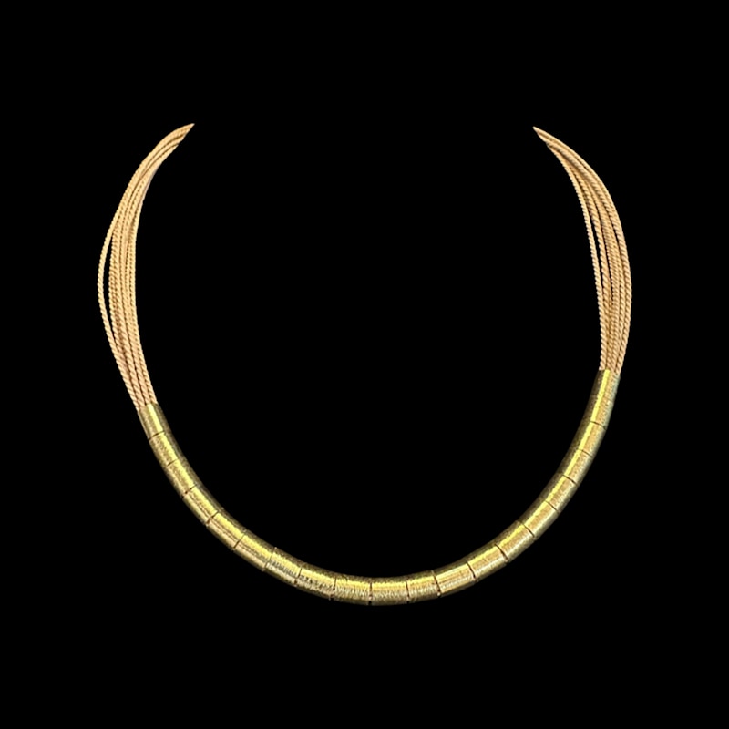 Thumbnail of The Rings Buriti Natural Fiber Necklace image