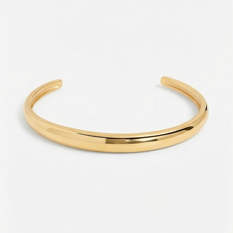 Thumbnail of The Riya Handmade Bangle Indian Gold Tarnish Free image