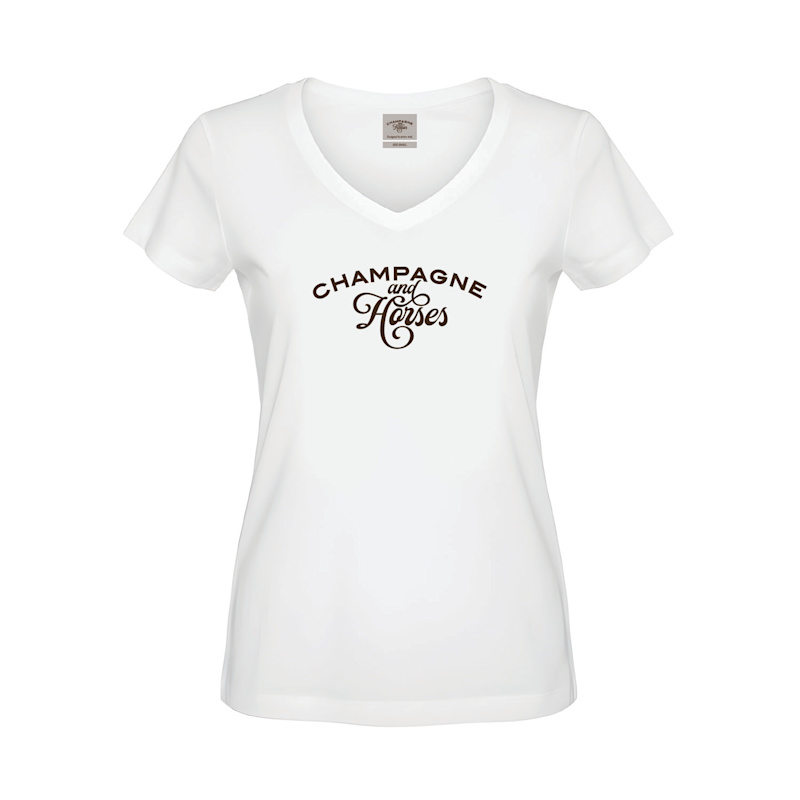 Thumbnail of Champagne & Horses Statement Tee image