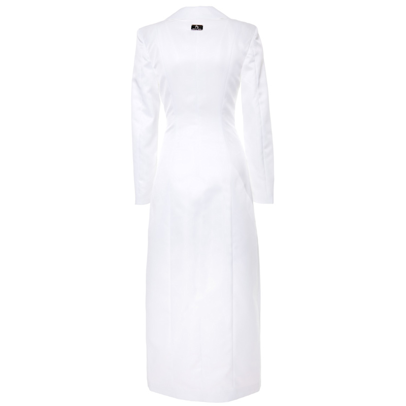Thumbnail of White Party Blazer Evening Jacket Dress - The Sculpture image