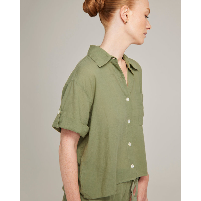 Thumbnail of The Short Sleeve Shirt - Rosemary image