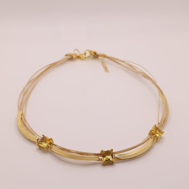 Thumbnail of The Square Buriti Natural Fiber Necklace image